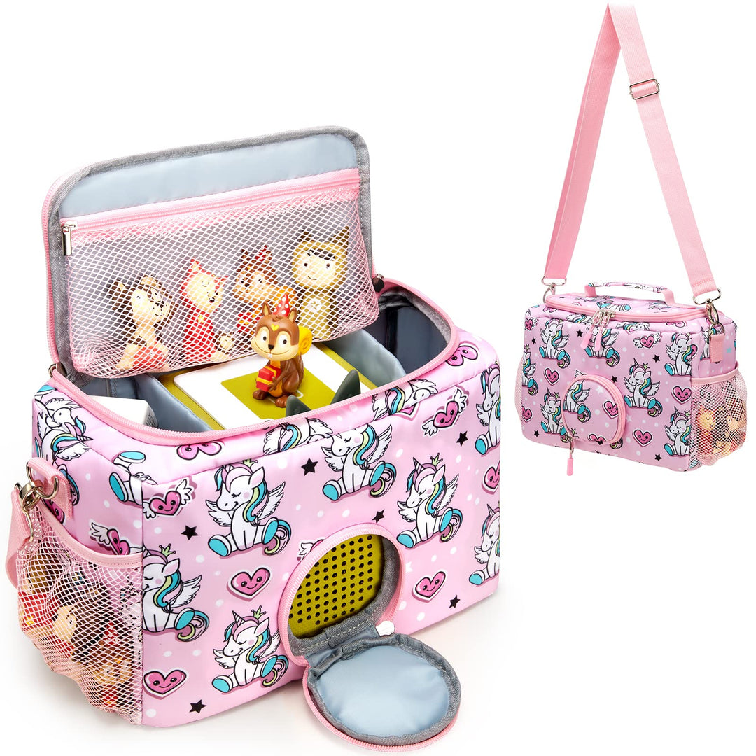 MaidMAX Toniebox Tasche Transporttasche für Toniebox Starter Set und Tonies Figuren, Kopfhörer, Lade