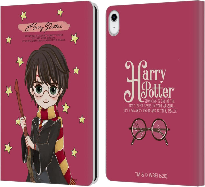 Head Case Designs Offizielle Harry Potter Harry Deathly Hallows XXXVII Leder Brieftaschen Handyhülle