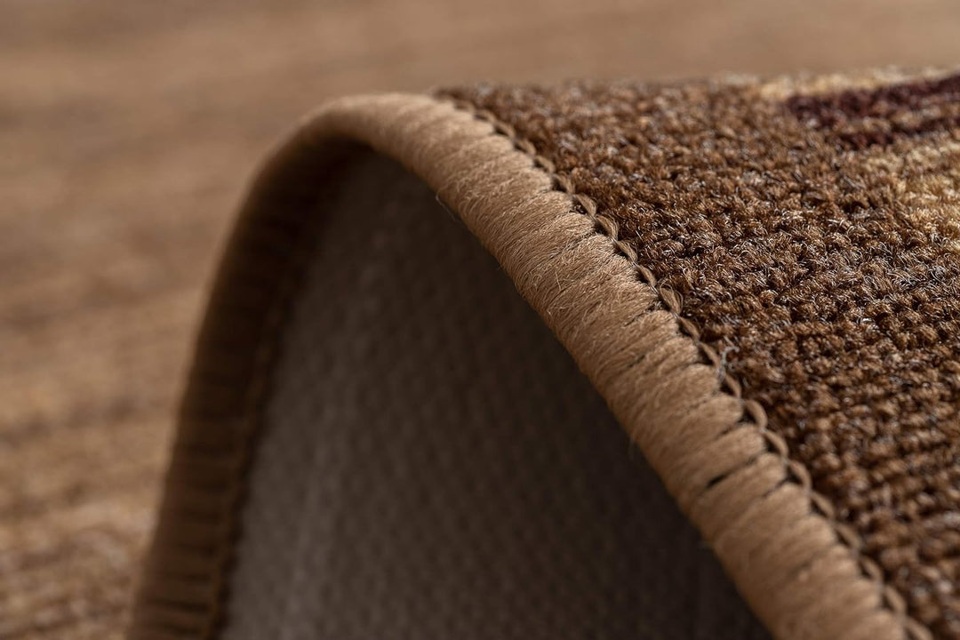 Modernen Preiswert Antirutsch Läufer Adagio beige, Anti Rutsch Teppich rutschfest Brücke Meterware R