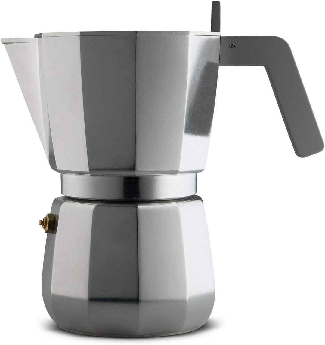 Alessi DC06/9 FM Espressokocher, Edelstahl, 12 cm 12 cm Amerikanisch, 12 cm Amerikanisch