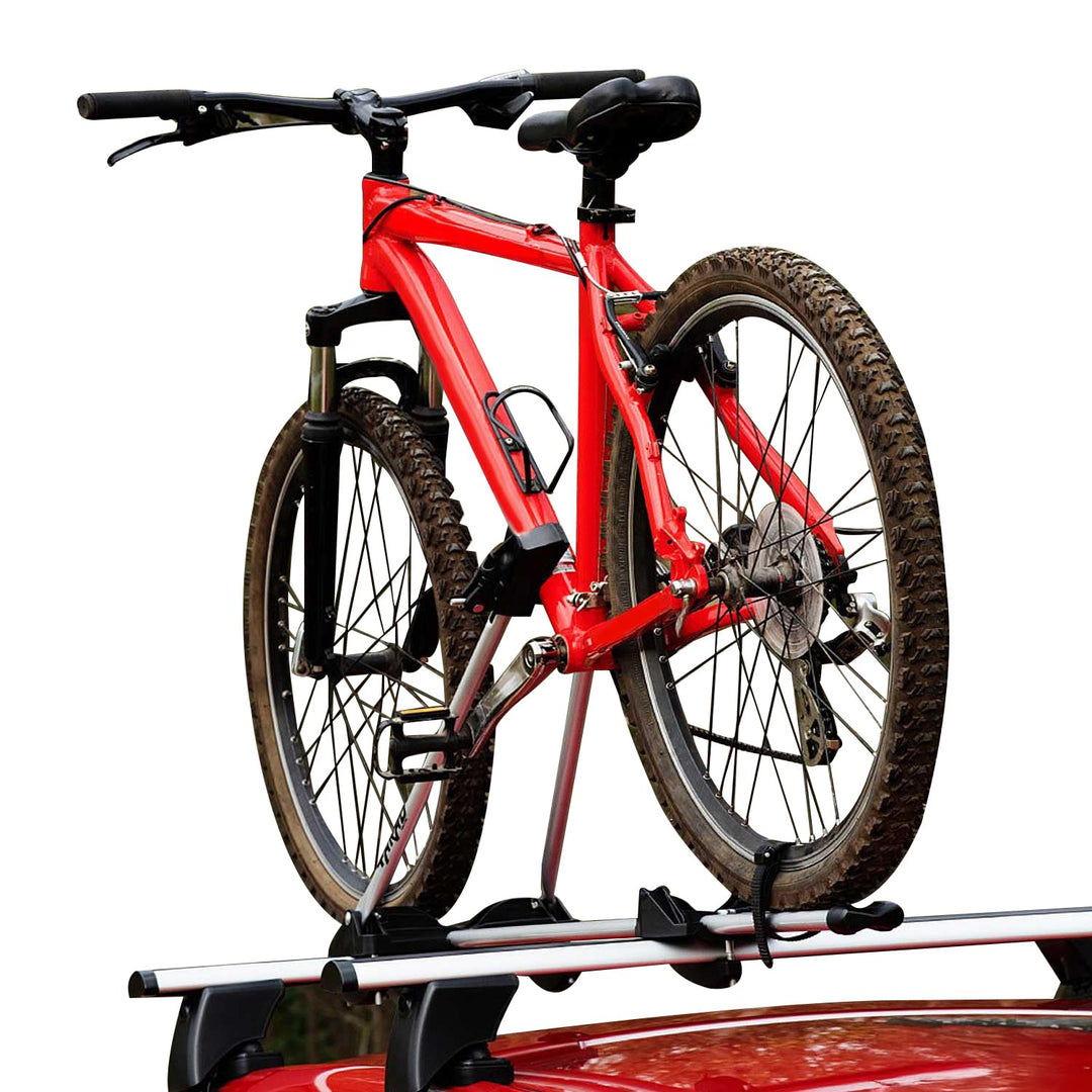 OMAC Fahrradträger M-Style Dachfahrradträger kompatibel mit Fahrräder bis 25 kg TÜV Stahl