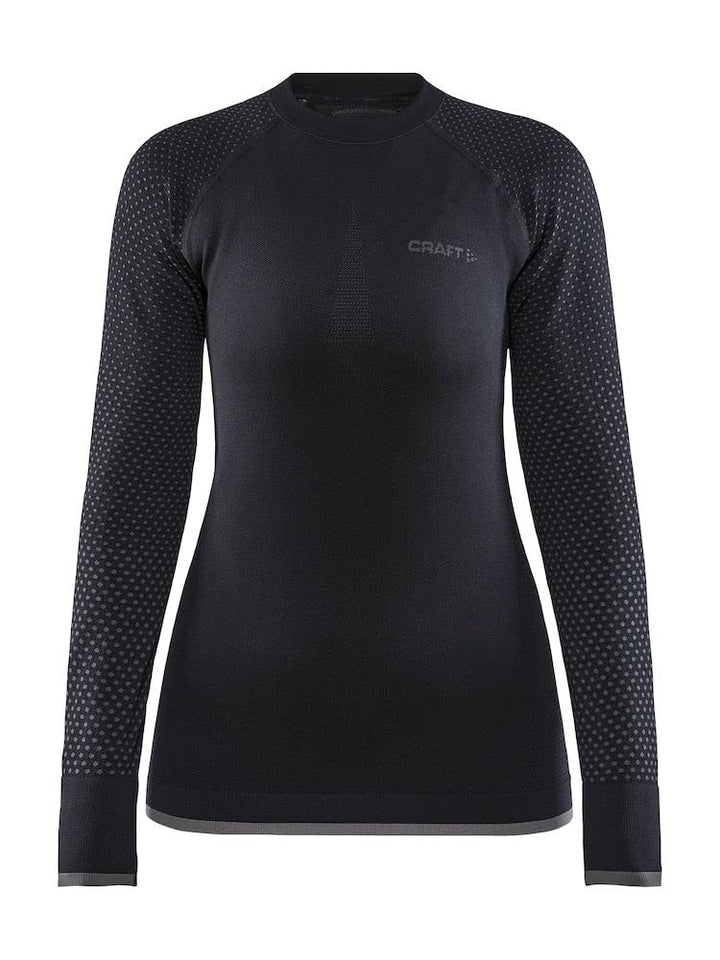 Craft Damen ADV Warm Fuseknit Intensity Ls W Oberteile XS Schwarz, XS Schwarz