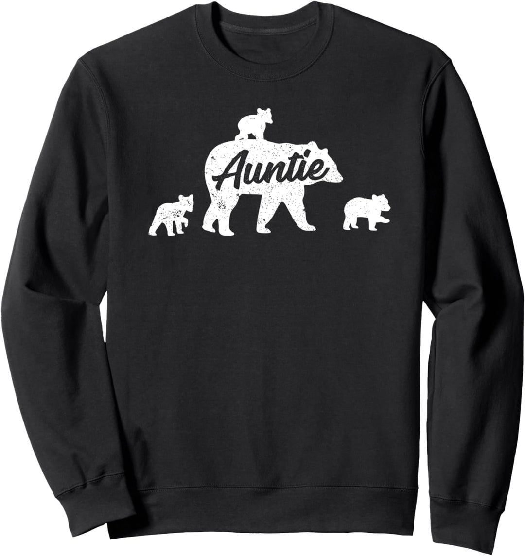 Vintage Tante Bär 3 Jungen Sweatshirt