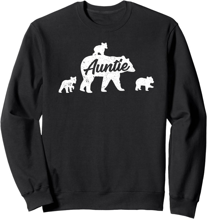 Vintage Tante Bär 3 Jungen Sweatshirt