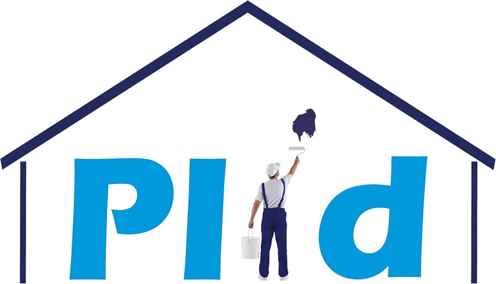 Plid® Rollputz innen & aussen fein Weiss matt [20kg Set] - atmungsaktiv hohe Deckkraft verarbeitungs