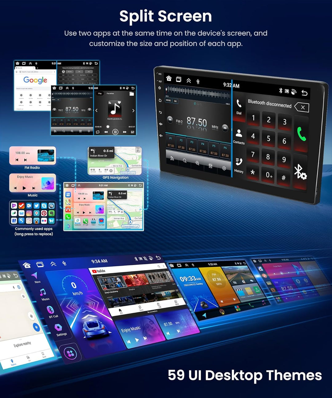 6G+128G 8 Core Wireless Carplay Android Autoradio 2 Din für VW Magotan/CC Passat B7/B6 2010-2015 10