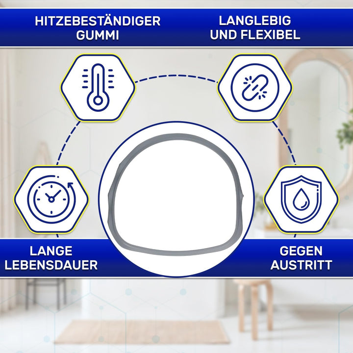 Dichtung Trockner mit dem Originalcode 00637515 637515 Türdichtung für Bosch für Siemens für Balay -
