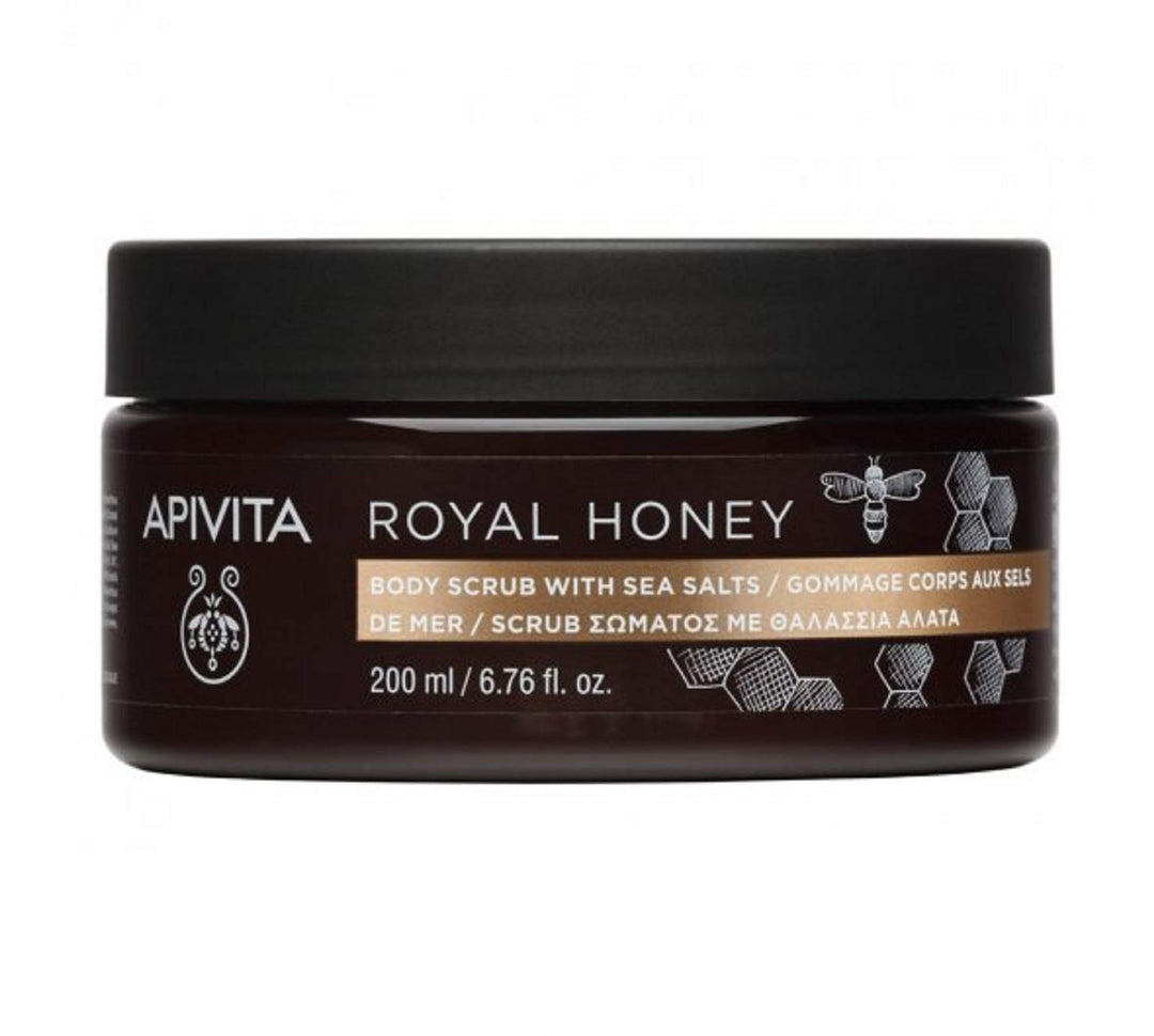 APIVITA ROYAL HONEY Body Scrub with Sea Salts with honey 250ml