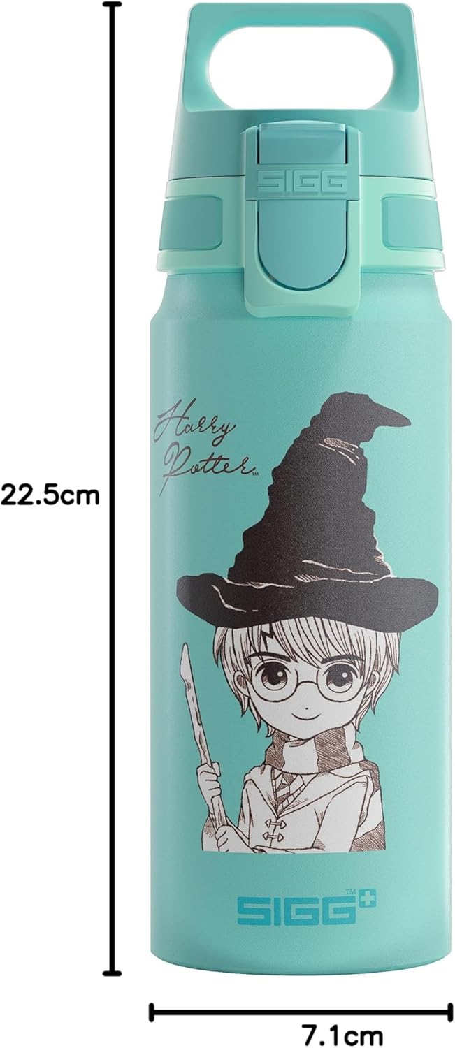 SIGG - Alu Trinkflasche Kinder - WMB ONE - Für Kohlensäurehaltige Getränke Geeignet - Auslaufsicher