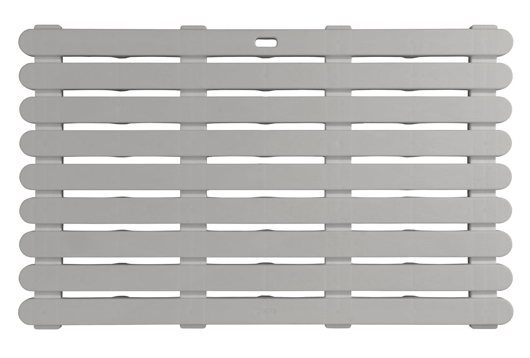 WENKO Baderost Indoor & Outdoor, Rutschhemmender Bodenrost, Für Bad, Poolbereich, Kunststoff, 80 x 5