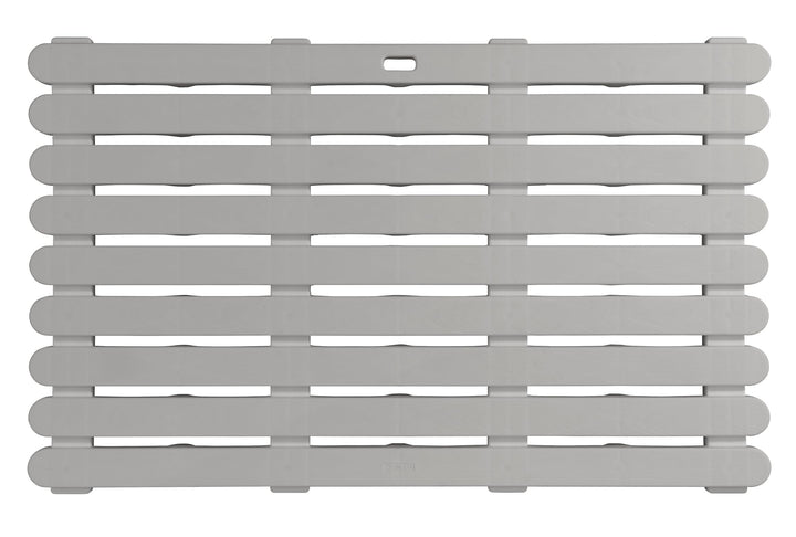 WENKO Baderost Indoor & Outdoor, Rutschhemmender Bodenrost, Für Bad, Poolbereich, Kunststoff, 80 x 5