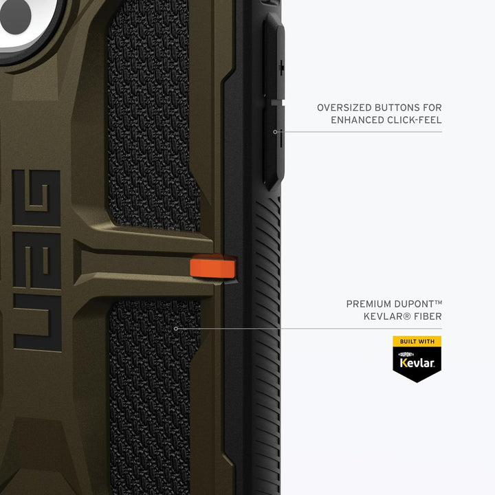 URBAN RMOR Gear Monarch Schutzhülle kompatibel mit Apple iPhone 15 Pro Max Hülle [Wireless Charging