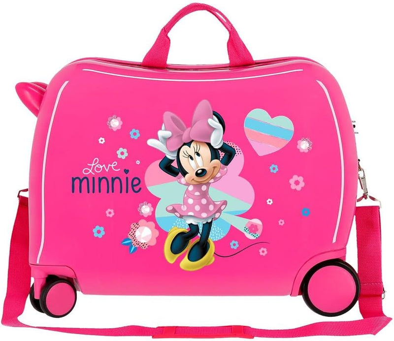 Disney (DIYL9) Love Minnie Infantil, Pink (Rosa), Tailla unica Rosa Kinderkoffer, Rosa Kinderkoffer