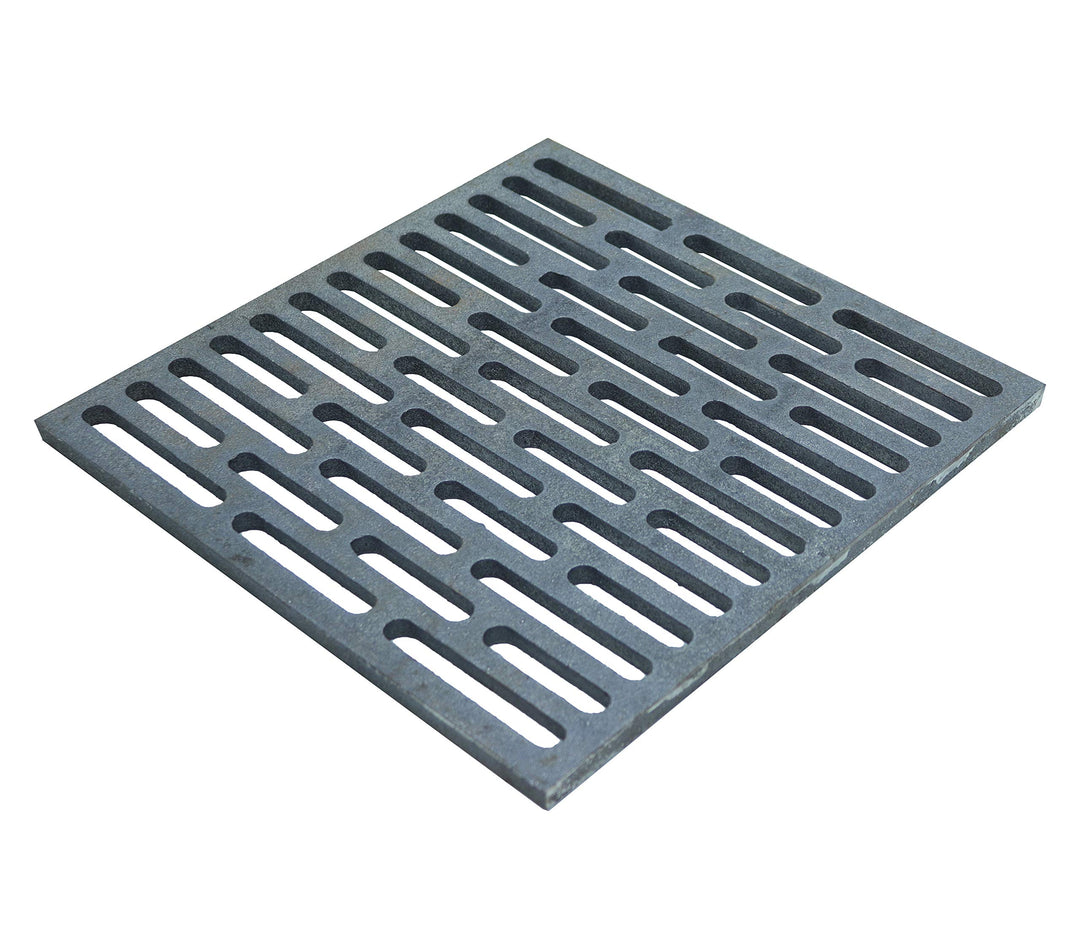 Grillrost aus Gusseisen 30 x 30 cm für Kamin Ofen