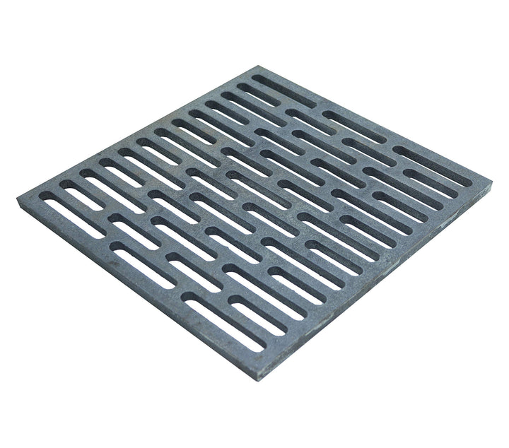 Grillrost aus Gusseisen 30 x 30 cm für Kamin Ofen