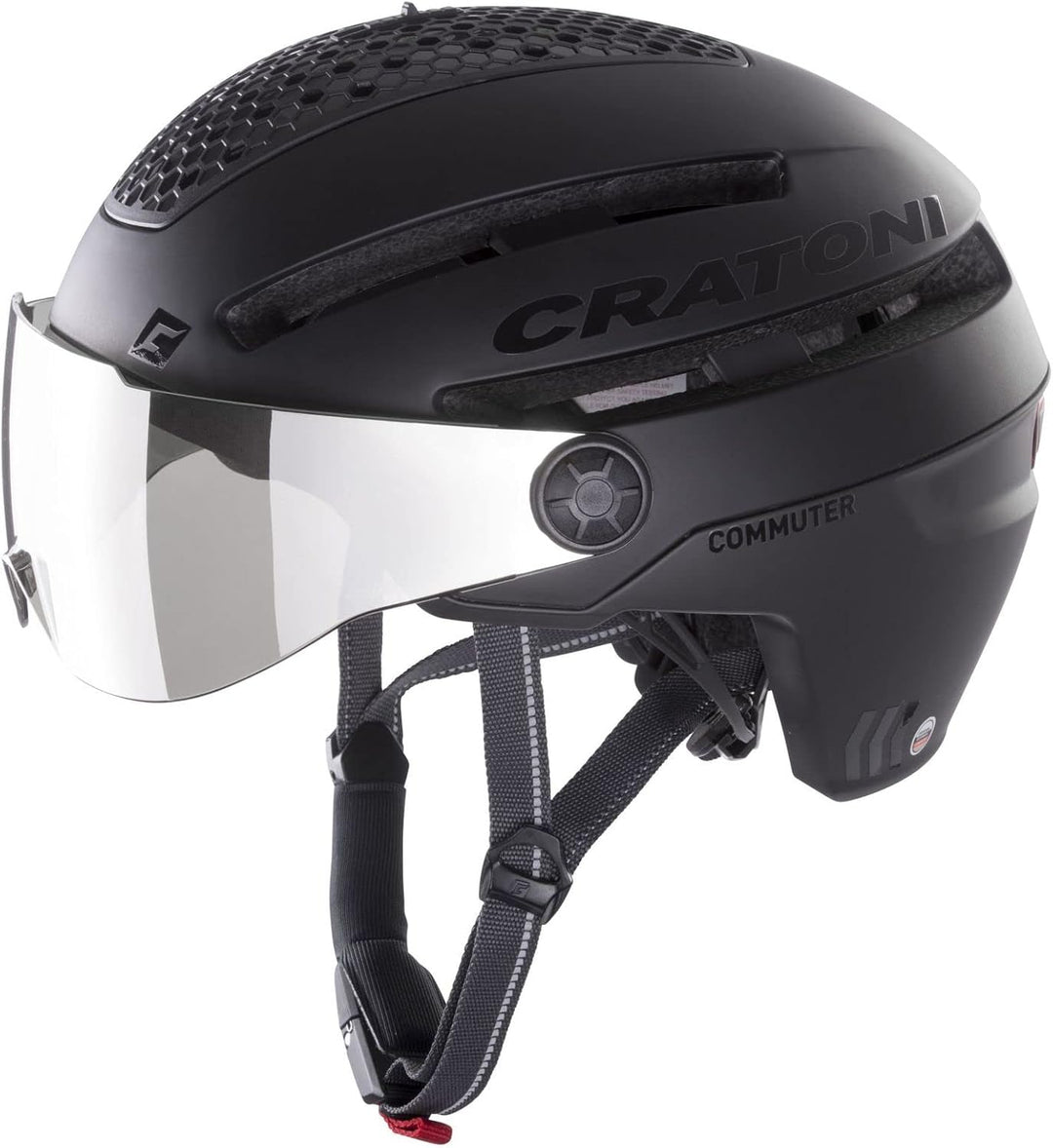 Cratoni Commuter Pedelec Helm schwarz Einheitsgrösse, Einheitsgrösse