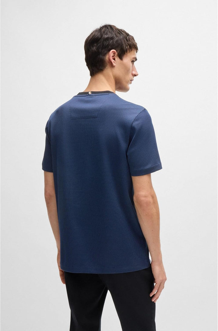 BOSS Herren Plain Short Sleeve Crewneck T-Shirt T-Shirt (1er Pack) XS Dunkelblau404, XS Dunkelblau40