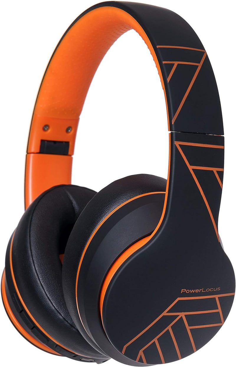 PowerLocus P6 Bluetooth Kopfhörer Over Ear, Over Ear Kopfhörer Kabellos mit Super Bass, 40Std. Spiel