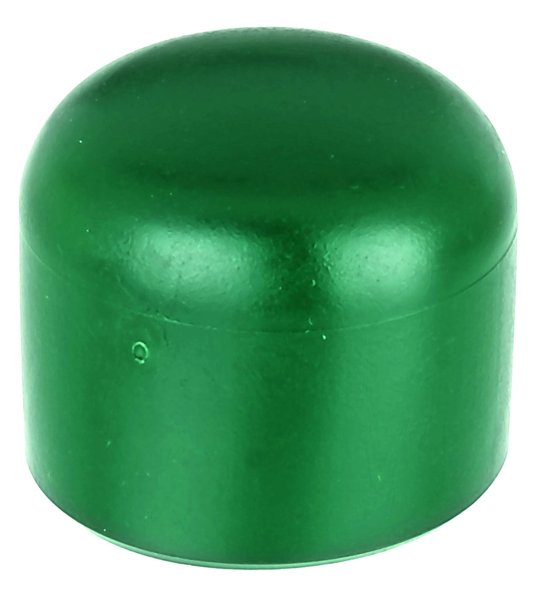 Alberts 855239 Pfostenkappe für runde Metallpfosten | Kunststoff, grün | für Pfosten-Ø 34 mm | 20er