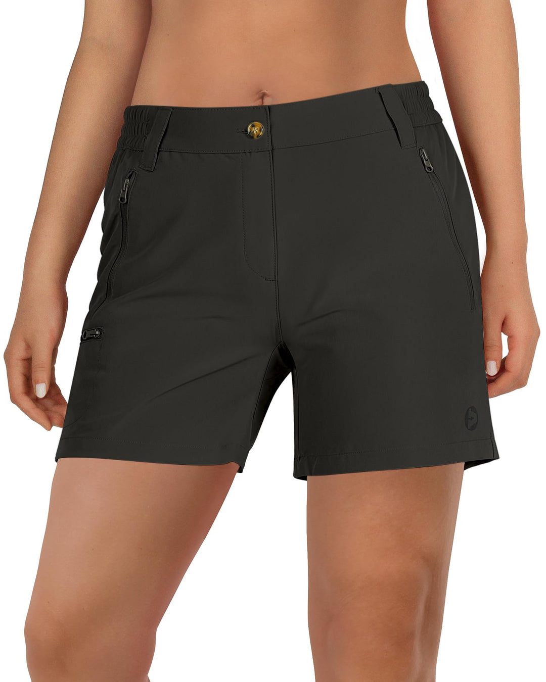 Outdoor Ventures Kurze Hose Damen UPF50+ UV Schutz Wander Shorts Sommer Leicht Trekking Shorts Stret