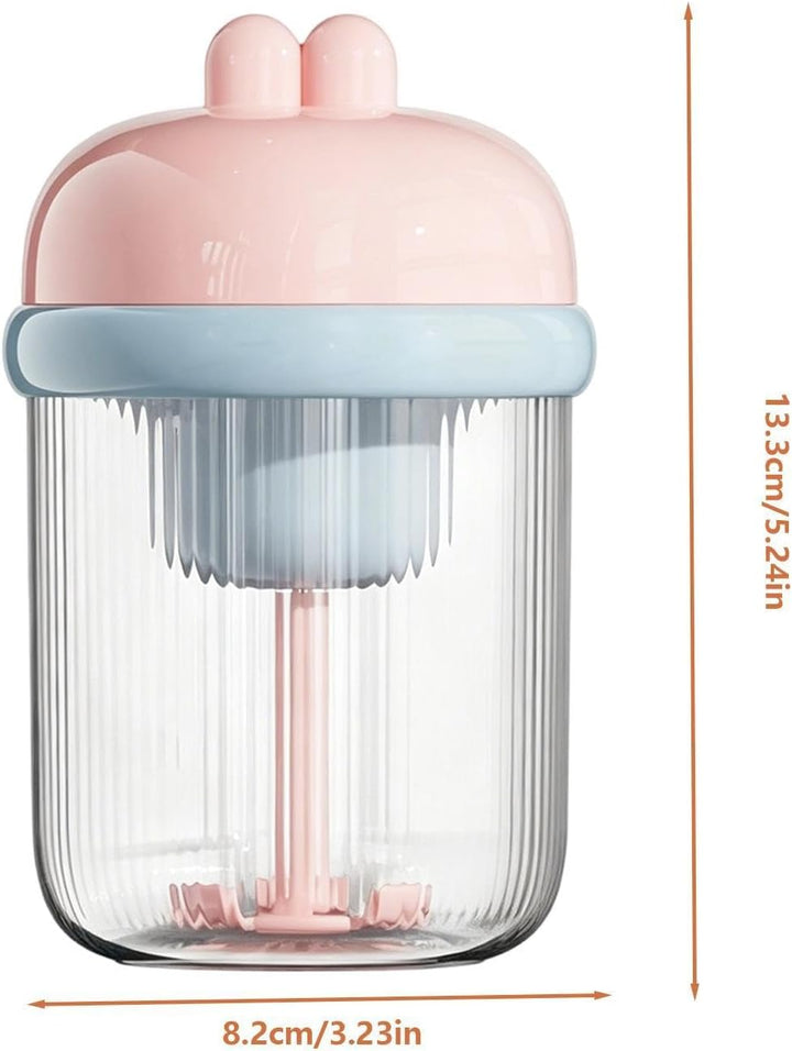 Foaming Soap Machines, Portable Shampoo Pumps, 3,23 Inches Instant Leather with Rechargeable System,