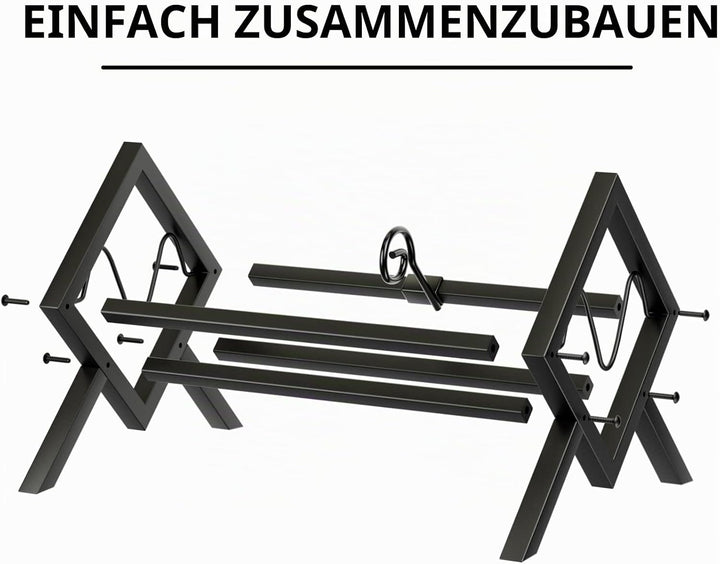 EKNITEY vinyl schallplatten aufbewahrung für 80–100 LPs metall lp Schallplattenständer einfach zu mo