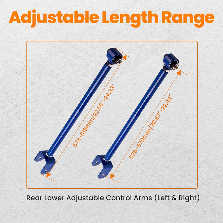 maXpeedingrods Einstellbar Querlenker Querstrebe für E36 E46 M3 Hinten control Arm Repsatz