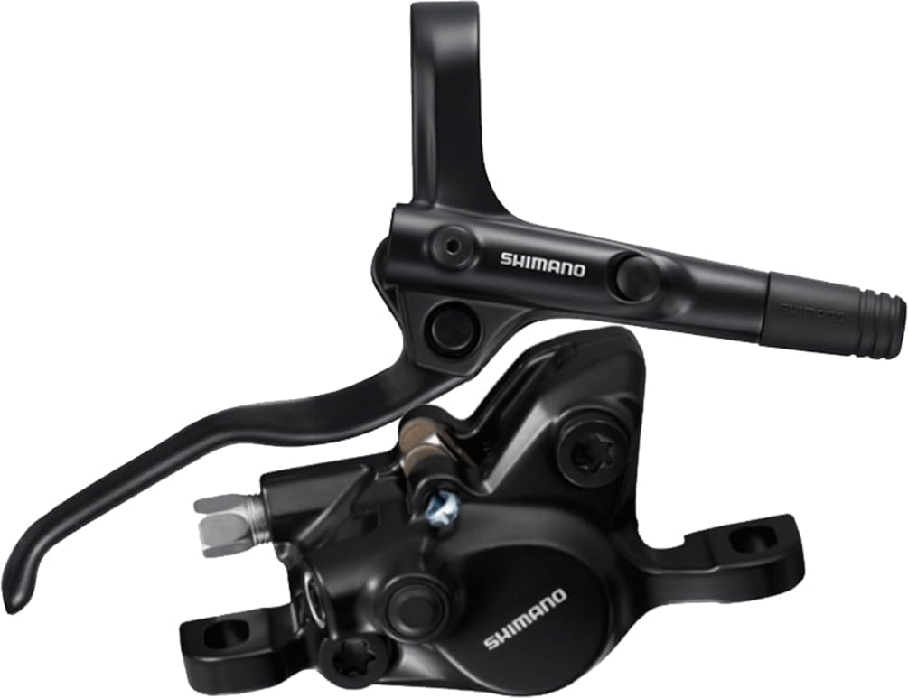 SHIMANO MR-MT200 Scheibenbremse montiertes Set Schwarz Rear, Schwarz Rear