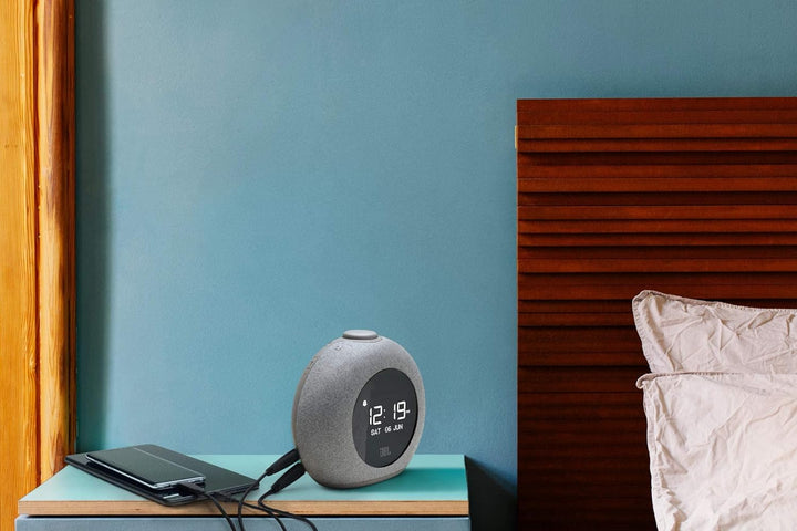 JBL Horizon 2 Radiowecker in Schwarz – Dual Wecksystem über Bluetooth, DAB+ & UKW Radio – LED Nachtl