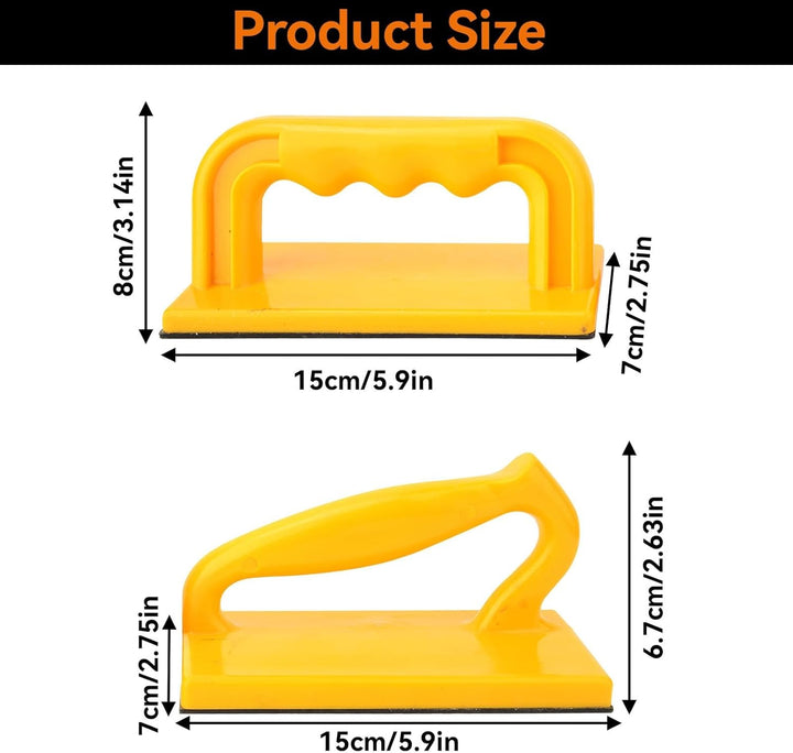 Holzbearbeitung Push Block, 2 Stück Kunststoff Tischsägen Druckblock Holzschneide Block Push Up Stic