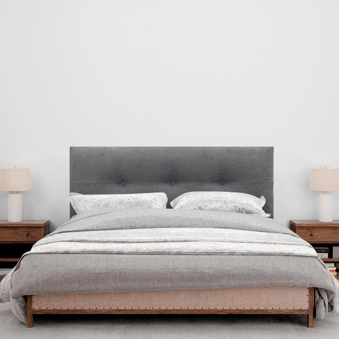 DHOME AQUALINE Pro Kopfteil aus Kunstleder oder Stoff für Kopfteile, gepolstertes Kopfteil, luxuriös