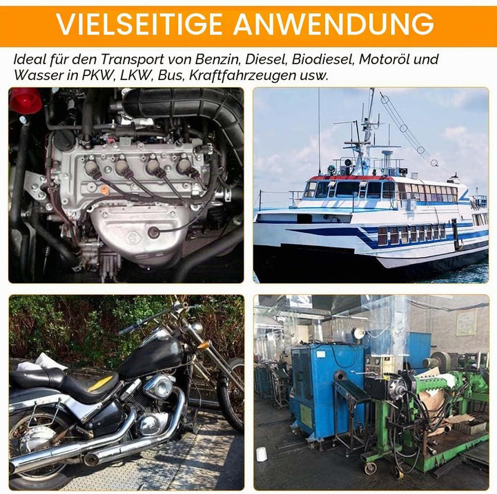 Benzinschlauch Kit 3 Meter Kraftstoffschlauch 6mm Innendurchmesser Dieselschlauch Ölschlauch Kraftst