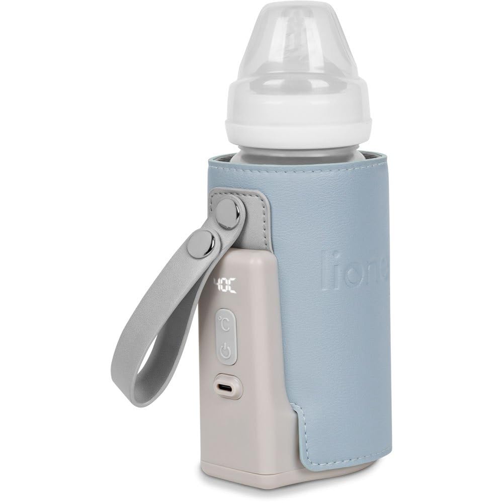 LIONELO Thermup Go Plus Tragbarer Babyflaschenwärmer, hält Flüssigkeiten warm, 5 Betriebstemperature