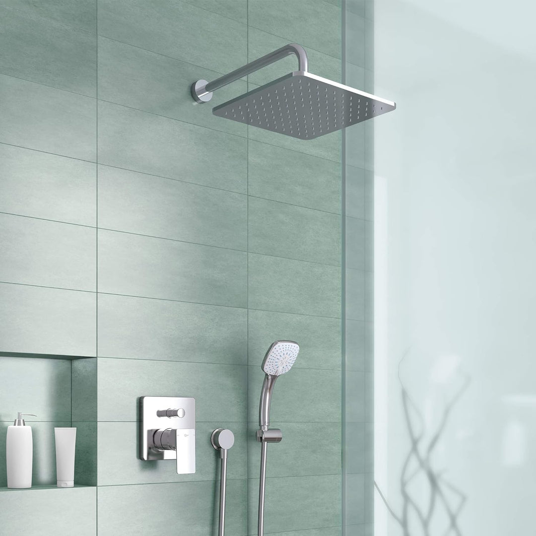 Ideal Standard B9445AA Idealrain Kopfbrauseanschluss Aufputz Wandanschluss Chrom, Wandanschluss Chro