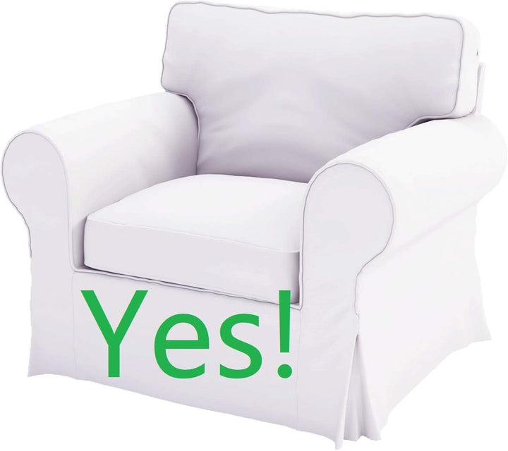 Der Sofabezug ist speziell für IKEA EKTORP Sofa Armlehnstuhl angefertigt. Nur Bezug. Ektorp Schonbez