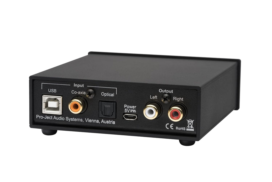 Pro-Ject Pre Box S2 Digital, Audiophiler Stereo Vorverstärker (Silber), Silber