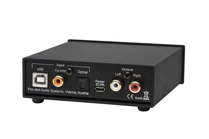 Pro-Ject Pre Box S2 Digital, Audiophiler Stereo Vorverstärker (Silber), Silber