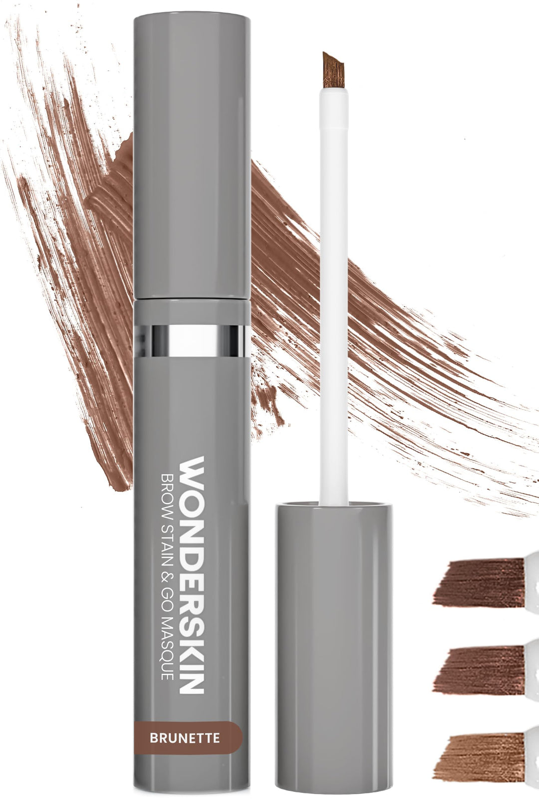 Wonderskin Augenbrauen-Tönung – Wonder Blading Brow Stain & Go Masque, Langanhaltende Brauen-Tönung,