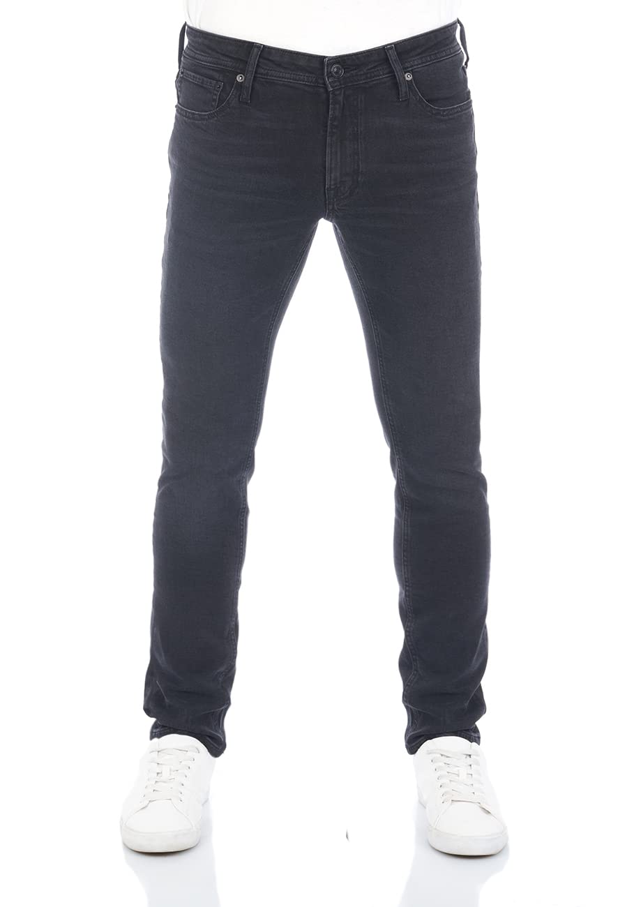 JACK &amp; JONES Male Slim Fit Jeans JJIGLENN JJFELIX GE 046 50SPS NOOS Slim Fit Jeans 33W / 32L Black D