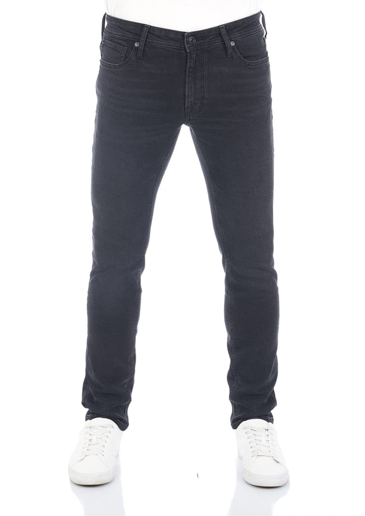 JACK &amp; JONES Male Slim Fit Jeans JJIGLENN JJFELIX GE 046 50SPS NOOS Slim Fit Jeans 33W / 32L Black D