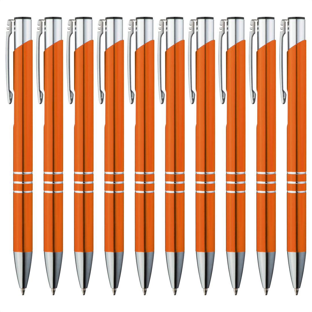 GIMEI® Metall Kugelschreiber 20 Stück | Premium Kugelschreiber Set Hochwertig, Kulli für einfaches &