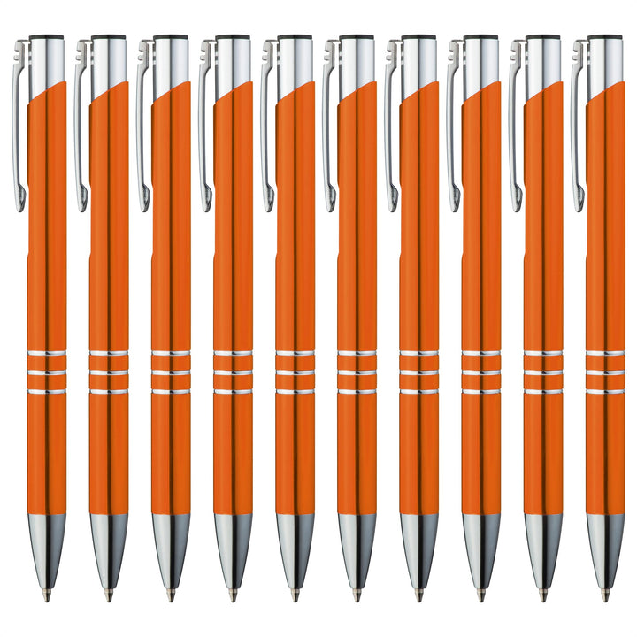 GIMEI® Metall Kugelschreiber 20 Stück | Premium Kugelschreiber Set Hochwertig, Kulli für einfaches &