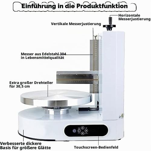 Generisch Automatische Kuchencreme-Maschine zum Verteilen von Sahne, elektrische Sahne, für Geburtst