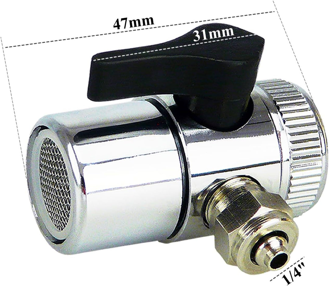 smardy Universal Wasseranschluss Set für Wasserhahn Armatur Wasserfilter Osmoseanlage Schnellverbind
