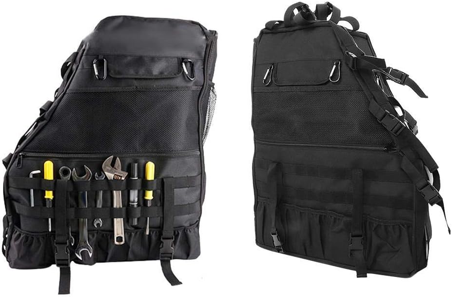 Aramox Überrollbügel-Tasche Passend für 2/4 Tür 2007-2016, Oxford Fabric Überrollkäfig-Aufbewahrungs