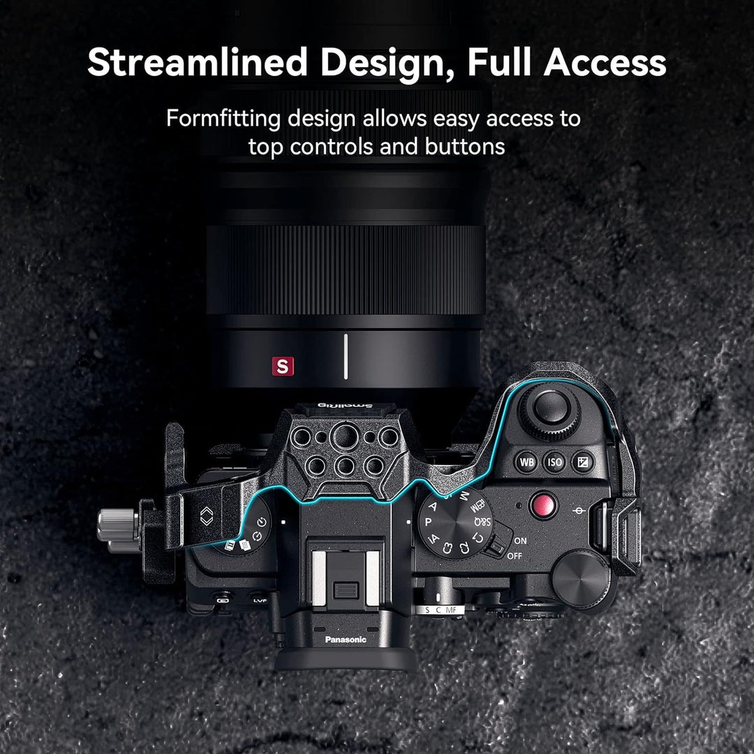 SMALLRIG S5 II / S5 IIX / G9 II Cage für Panasonic LUMIX S5 II / S5 IIX / G9 II Kamera mit integrier