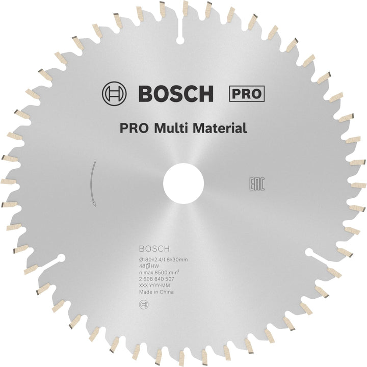 Bosch Accessories Bosch Professional 1x Kreissägeblatt Multi Material (für Multimaterial, Sägeblatt