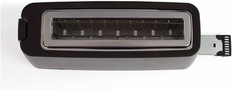 Schwarzer 1-Schlitz-Toaster - DOD168N, Schwarz