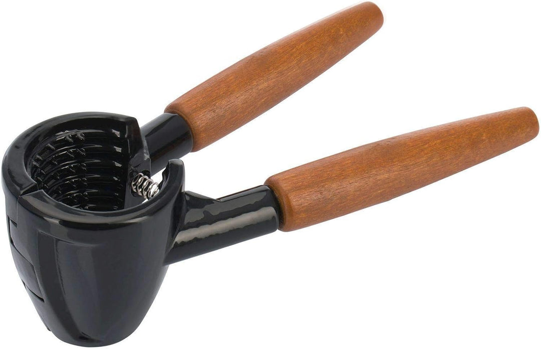 Westmark Nussknacker/Sektzange, Länge: 16,8 cm, Aluminium, Sieger Nussprofi Deluxe, Schwarz/Braun, 3