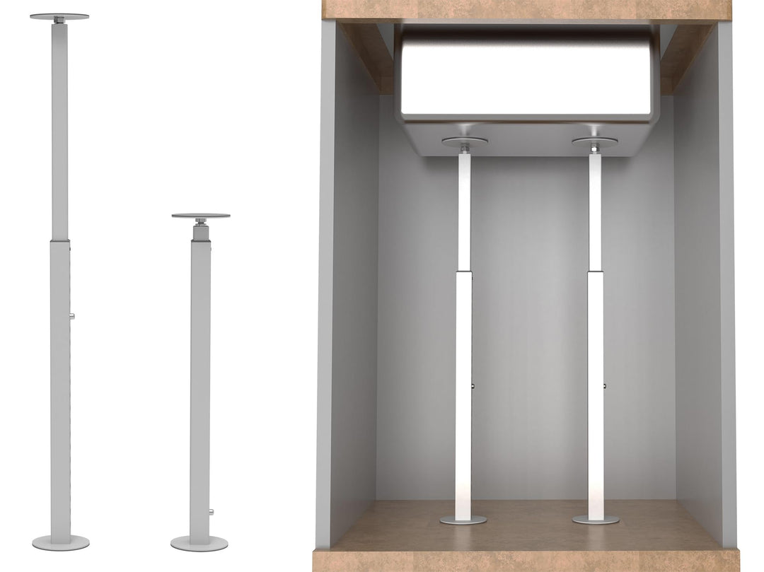 Unterbau-Küchenspüle-Halterungen, Unterbauspüle Reparatur-Set, Unterbauspüle Unterstützung, verstell